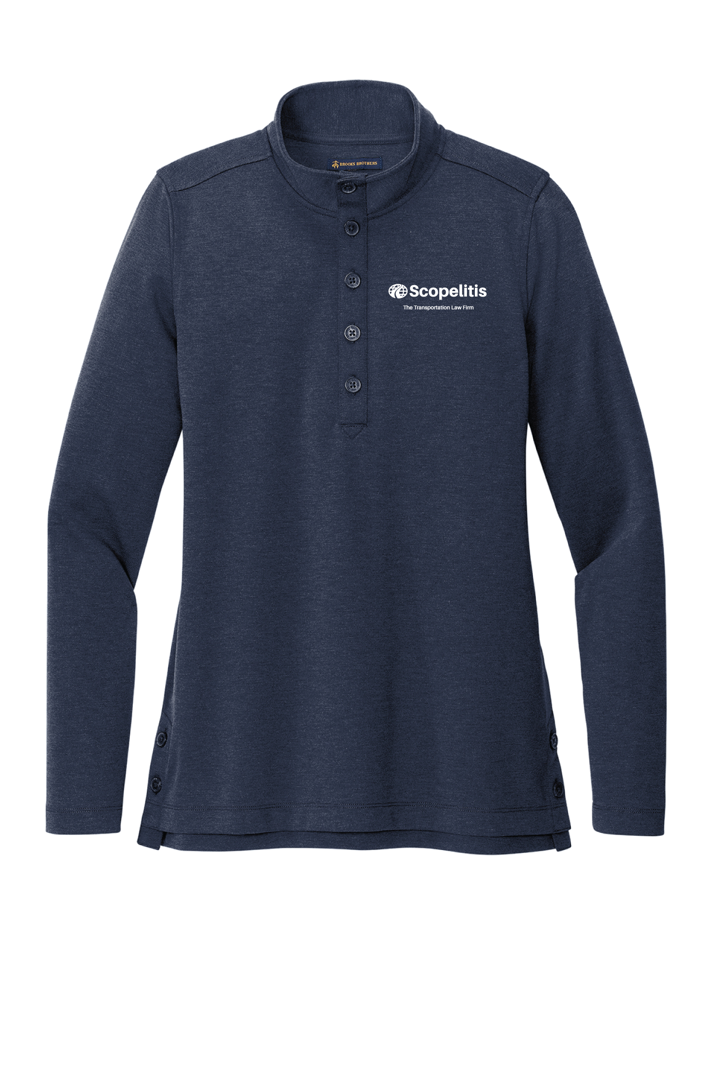 Brooks Brothers® Women’s Mid-Layer Stretch 1/2-Button